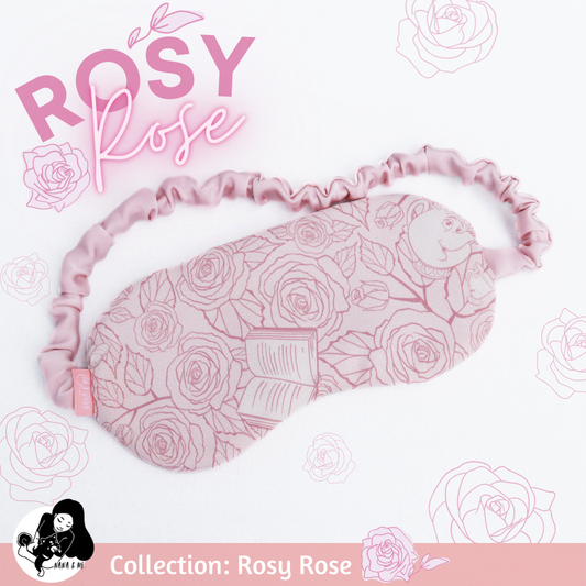 Sleep Mask - Rosy Rose